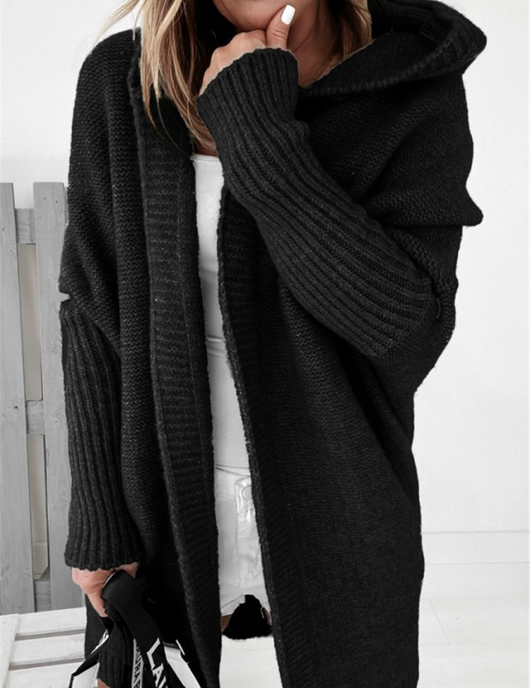 Cecilia Ramsay | Oversized Hooded Knit Cardigan