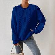 Alice Griffiths | Cable-Knit Textured Sweatshirt