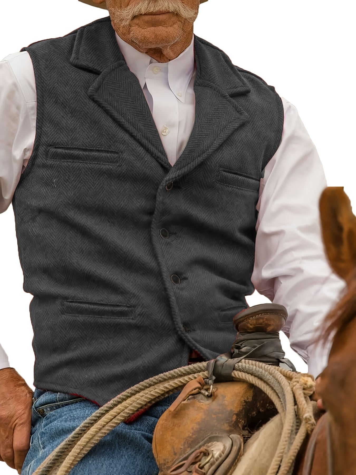 Kamizelka w jodełkę Arthur Bancroft | Heritage