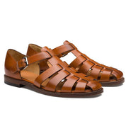 Elena Romano | Classic Leather Sandals for Women