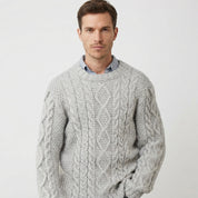 Frederick Hawkins | Cable Knit Crew Neck Jumper