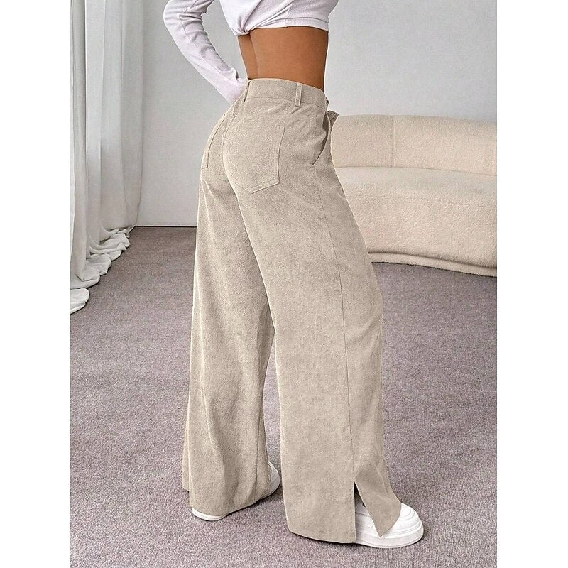 Naomi Prentice | High-Waist Wide-Leg Trousers