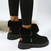 Sophie Bellamy | Bottes d’hiver en fausse fourrure – Le luxe chaleureux au quotidien
