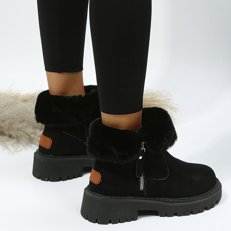 Sophie Bellamy | Bottes d’hiver en fausse fourrure – Le luxe chaleureux au quotidien