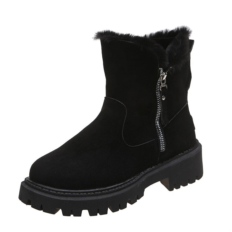Sophie Bellamy | Bottes d’hiver en fausse fourrure – Le luxe chaleureux au quotidien
