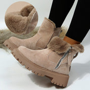 Sophie Bellamy | Bottes d’hiver en fausse fourrure – Le luxe chaleureux au quotidien