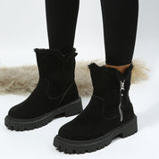 Sophie Bellamy | Bottes d’hiver en fausse fourrure – Le luxe chaleureux au quotidien