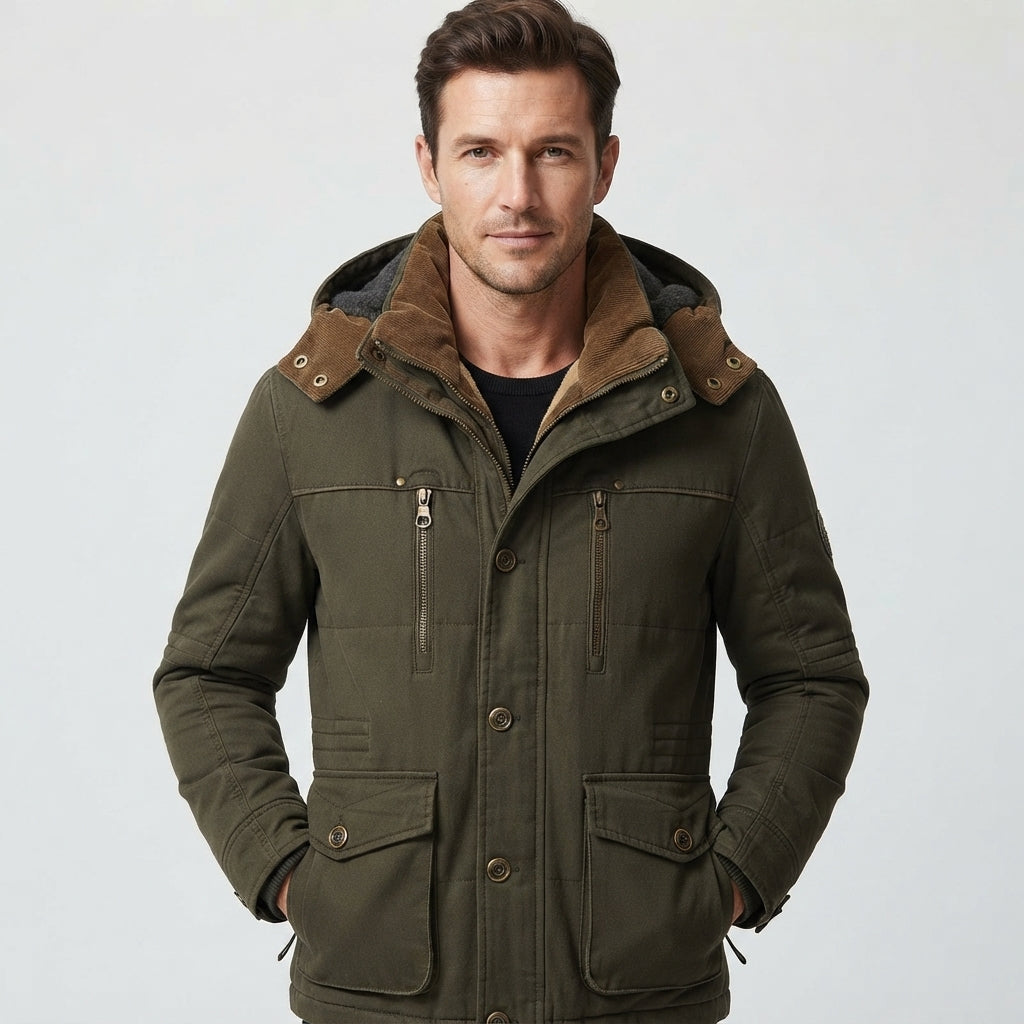 George Blackwood | Veste parka Forrester doublée en polaire
