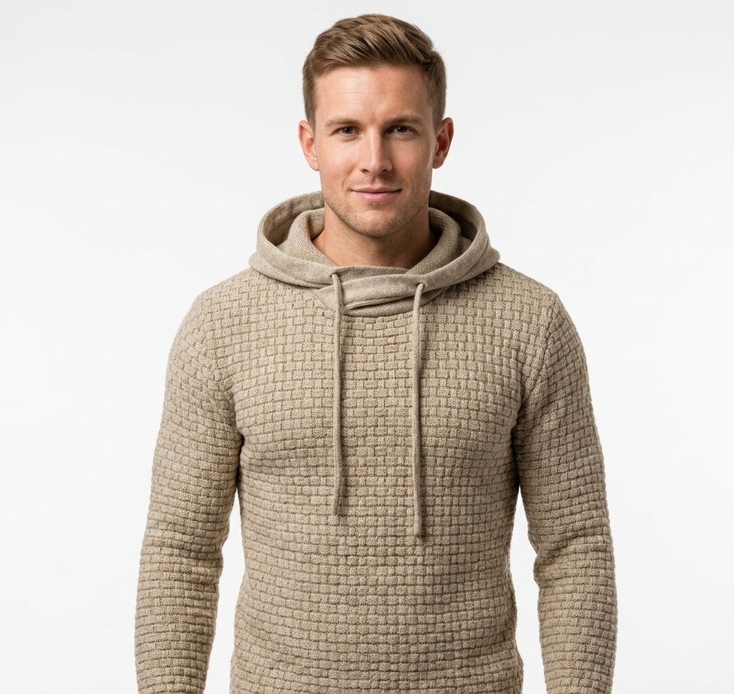 Harry Calloway | Knitted Hooded Sweatshirt