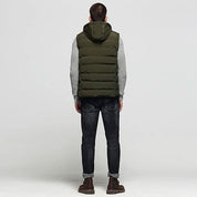 James Alderton | Gilet matelassé à capuche Adonis | Chaleur isolante