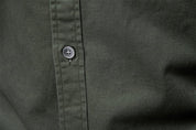 Graham Walker | Cotton Utility Shirt With Chest Pockets For Men