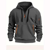 Oscar Fleming | Sweat à capuche Artemis haut de gamme à demi-zip