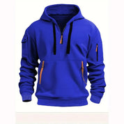 Oscar Fleming | Sweat à capuche Artemis haut de gamme à demi-zip