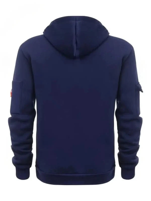Oscar Fleming | Sweat à capuche Artemis haut de gamme à demi-zip