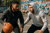 Oscar Fleming | Sweat à capuche Artemis haut de gamme à demi-zip
