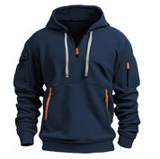 Oscar Fleming | Sweat à capuche Artemis haut de gamme à demi-zip