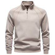 Percy Sandford | Cotton Quarter-Zip Sweater