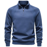 Percy Sandford | Cotton Quarter-Zip Sweater