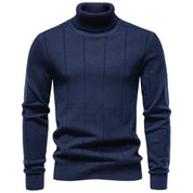 Duncan Ashby | Navy Turtleneck Sweater