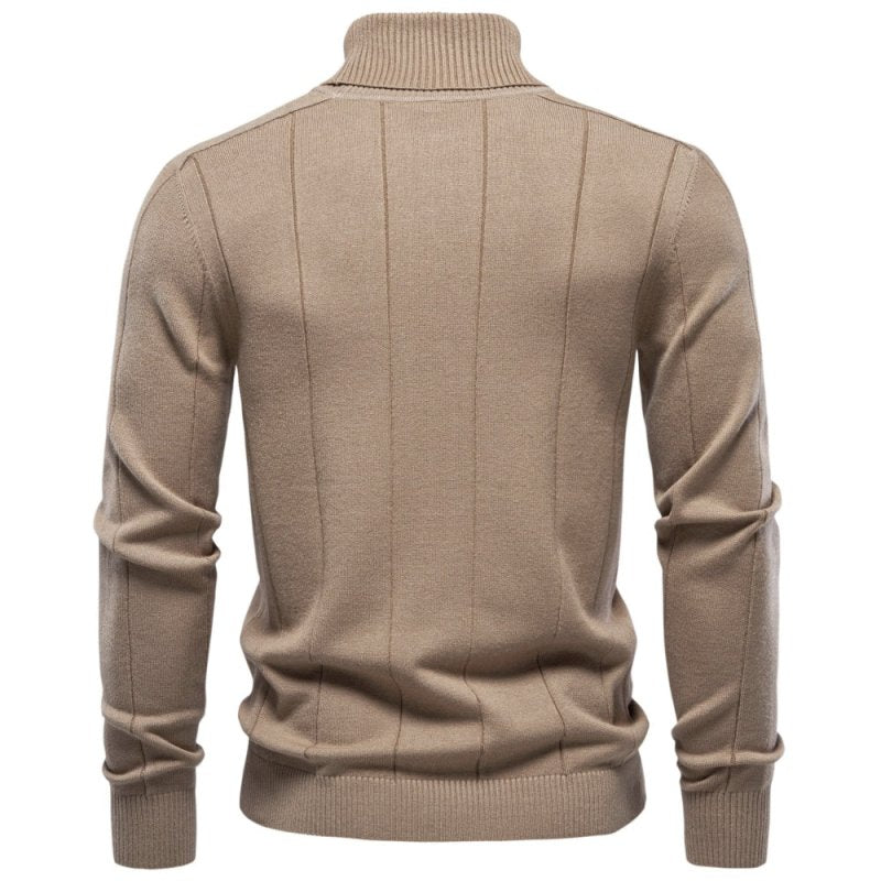 Duncan Ashby | Navy Turtleneck Sweater