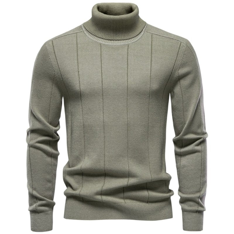 Duncan Ashby | Navy Turtleneck Sweater