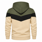 Duncan Fairweather | Colour-Block Hoodie With Fleece Lining