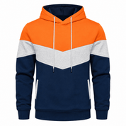 Duncan Fairweather | Colour-Block Hoodie With Fleece Lining