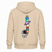 Callum Ashby | Cosmic Astronaut Hoodie With Planet Print
