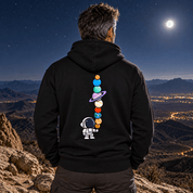 Callum Ashby | Cosmic Astronaut Hoodie With Planet Print