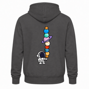 Callum Ashby | Cosmic Astronaut Hoodie With Planet Print