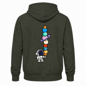 Callum Ashby | Cosmic Astronaut Hoodie With Planet Print