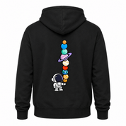 Callum Ashby | Cosmic Astronaut Hoodie With Planet Print