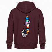 Callum Ashby | Cosmic Astronaut Hoodie With Planet Print