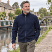 Gareth Prentice | Fleece Mens Jacket With Stand Collar