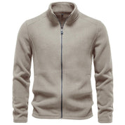 Gareth Prentice | Fleece Mens Jacket With Stand Collar