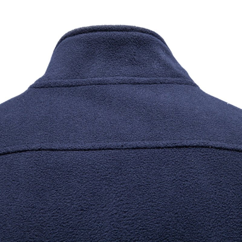 Gareth Prentice | Fleece Mens Jacket With Stand Collar