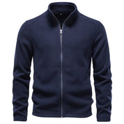 Gareth Prentice | Fleece Mens Jacket With Stand Collar