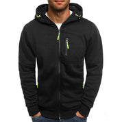 James Thornfield | Sweat à capuche polaire zippé Drax bleu marine