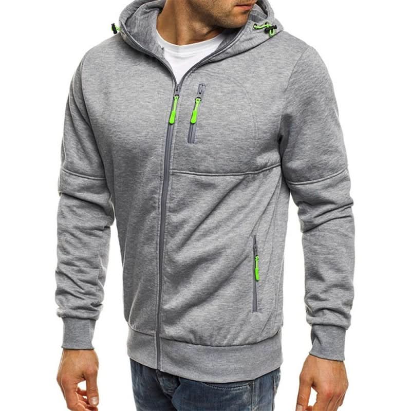 James Thornfield | Sweat à capuche polaire zippé Drax bleu marine