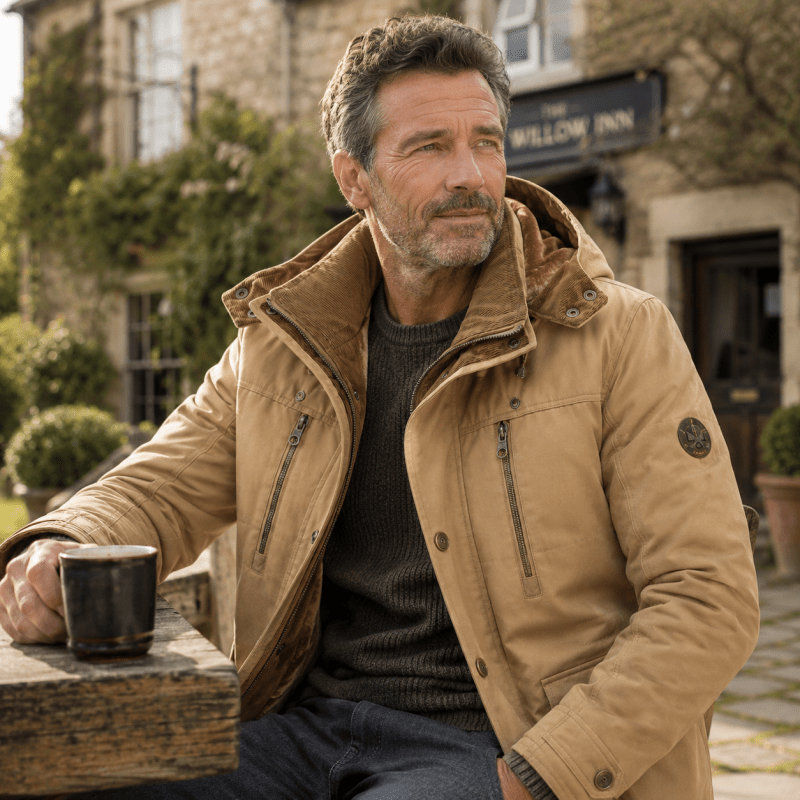 William Harrison | Parka à capuche isolée pour homme