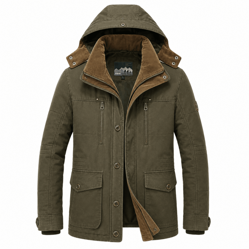 William Harrison | Parka à capuche isolée pour homme