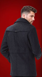 Oliver Hartstone | Manteau en mélange de laine Harvard – Chaleur sur mesure haut de gamme