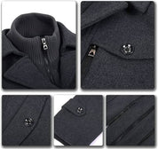 Oliver Hartstone | Manteau en mélange de laine Harvard – Chaleur sur mesure haut de gamme