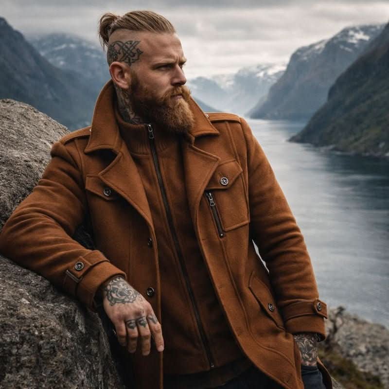 Oliver Hartstone | Manteau en mélange de laine Harvard – Chaleur sur mesure haut de gamme