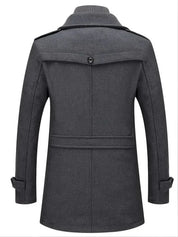 Oliver Hartstone | Manteau en mélange de laine Harvard – Chaleur sur mesure haut de gamme