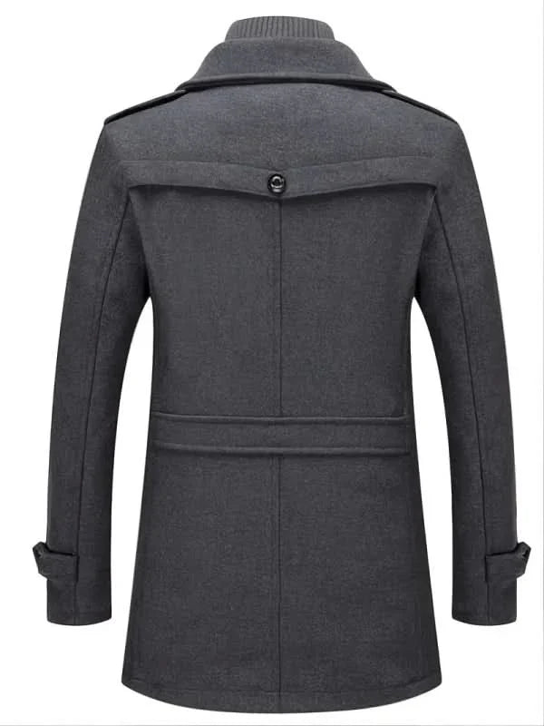 Oliver Hartstone | Manteau en mélange de laine Harvard – Chaleur sur mesure haut de gamme
