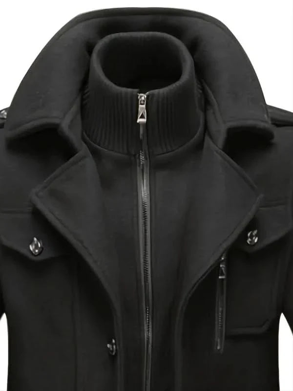 Oliver Hartstone | Manteau en mélange de laine Harvard – Chaleur sur mesure haut de gamme