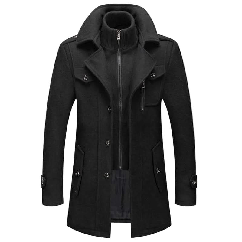 Oliver Hartstone | Manteau en mélange de laine Harvard – Chaleur sur mesure haut de gamme