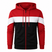 Graham Pickford | Colorblock Zip-Up Hoodie For Men