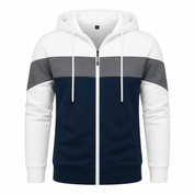 Graham Pickford | Colorblock Zip-Up Hoodie For Men